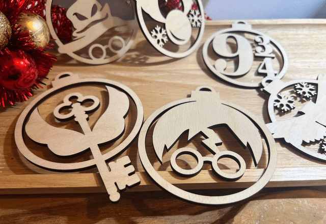Lot de 6 boules de Noël